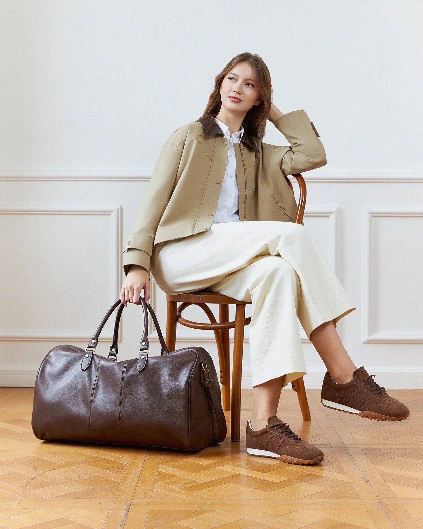 Louenhide Cooper Albie travel Bundle - Chocolate