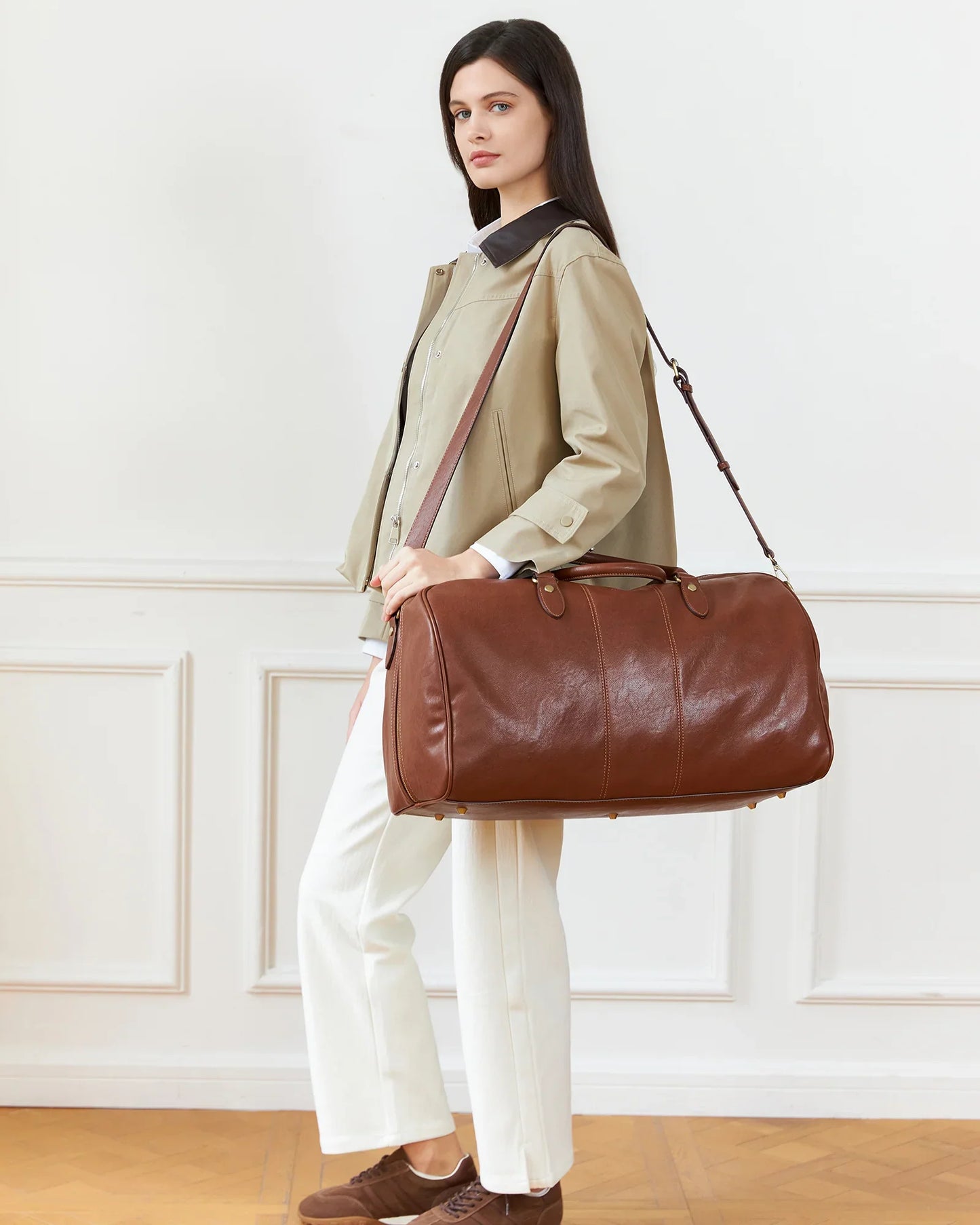 Louenhide Cooper Albie travel Bundle - Cognac