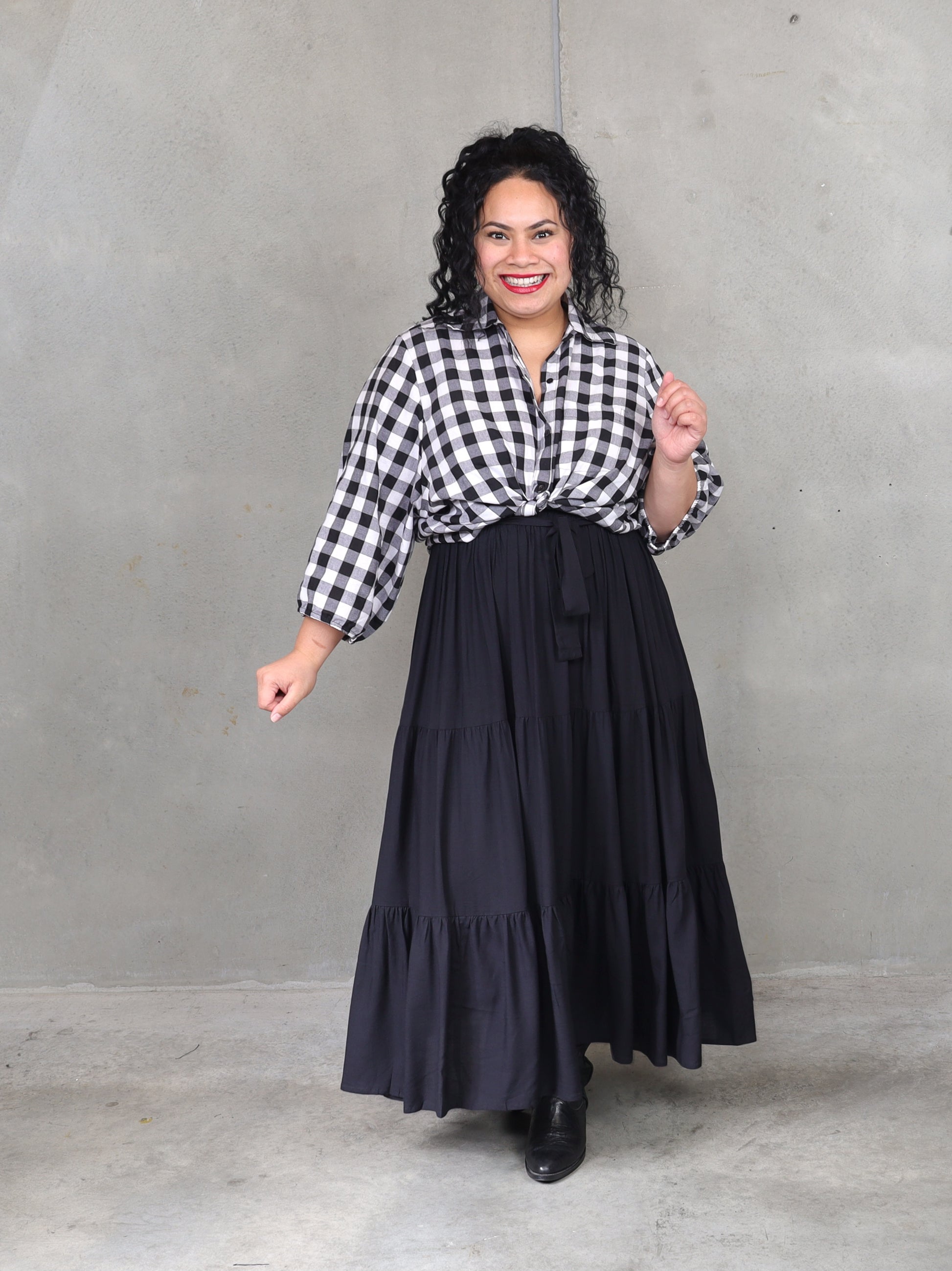 Nomad skirt - Black - Isla-Maree