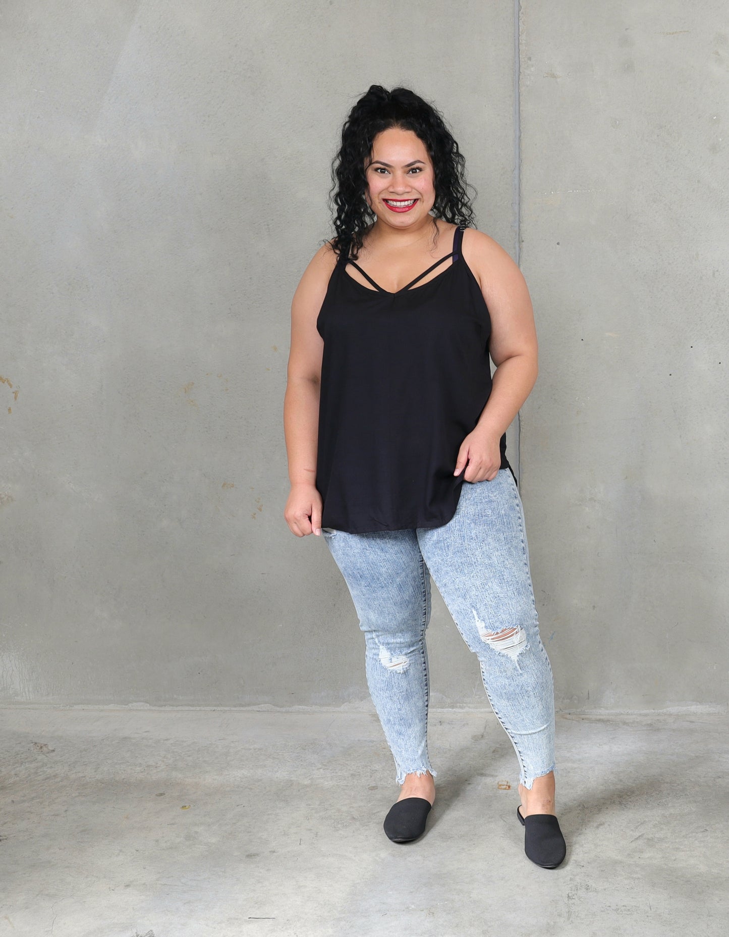 Chloe Cami - Black - Isla-Maree