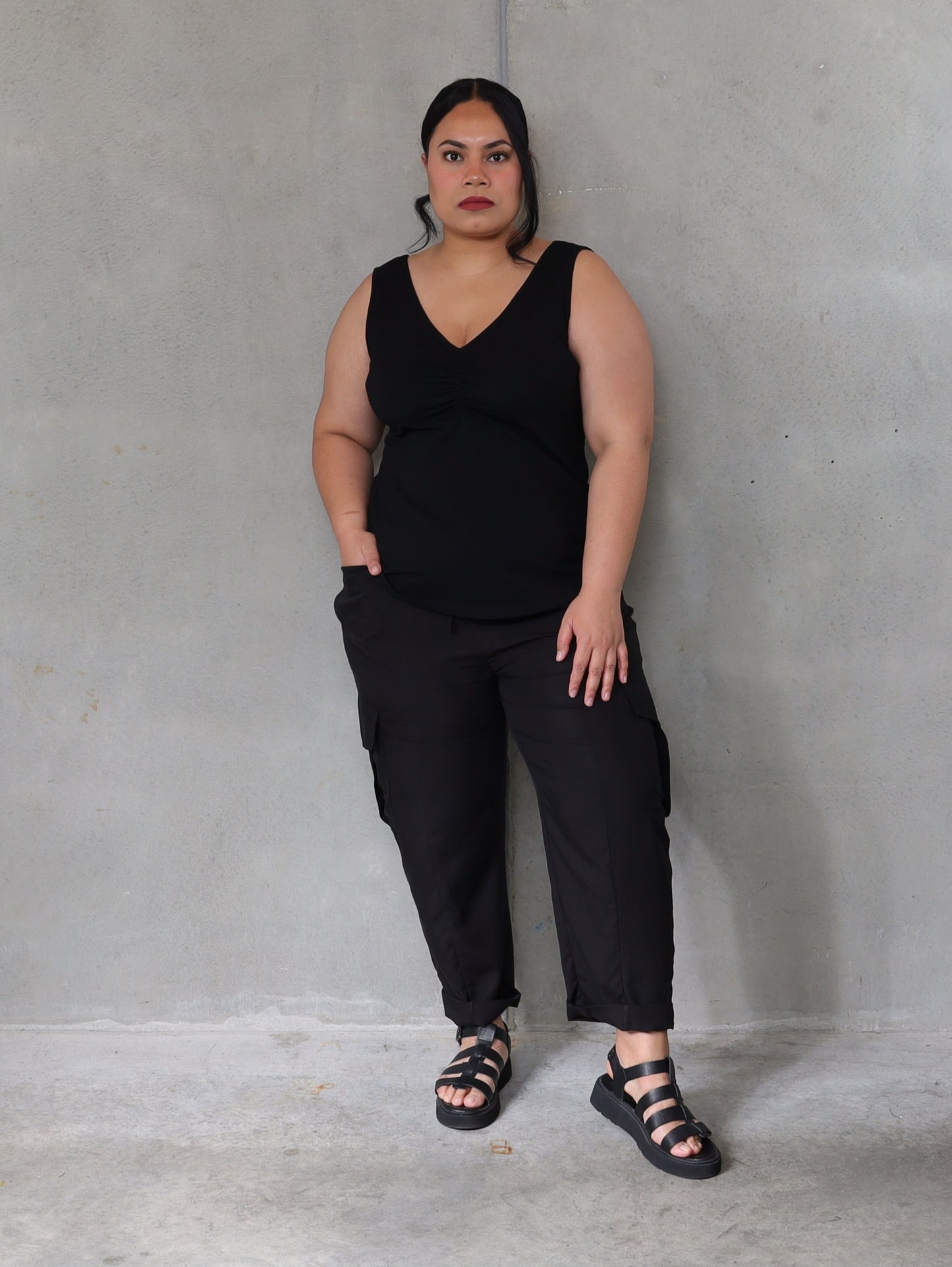 LAVISH Shimmy Singlet - Isla-Maree