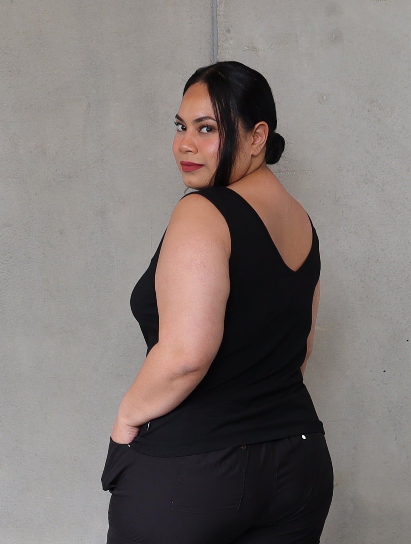 LAVISH Shimmy Singlet - Isla-Maree
