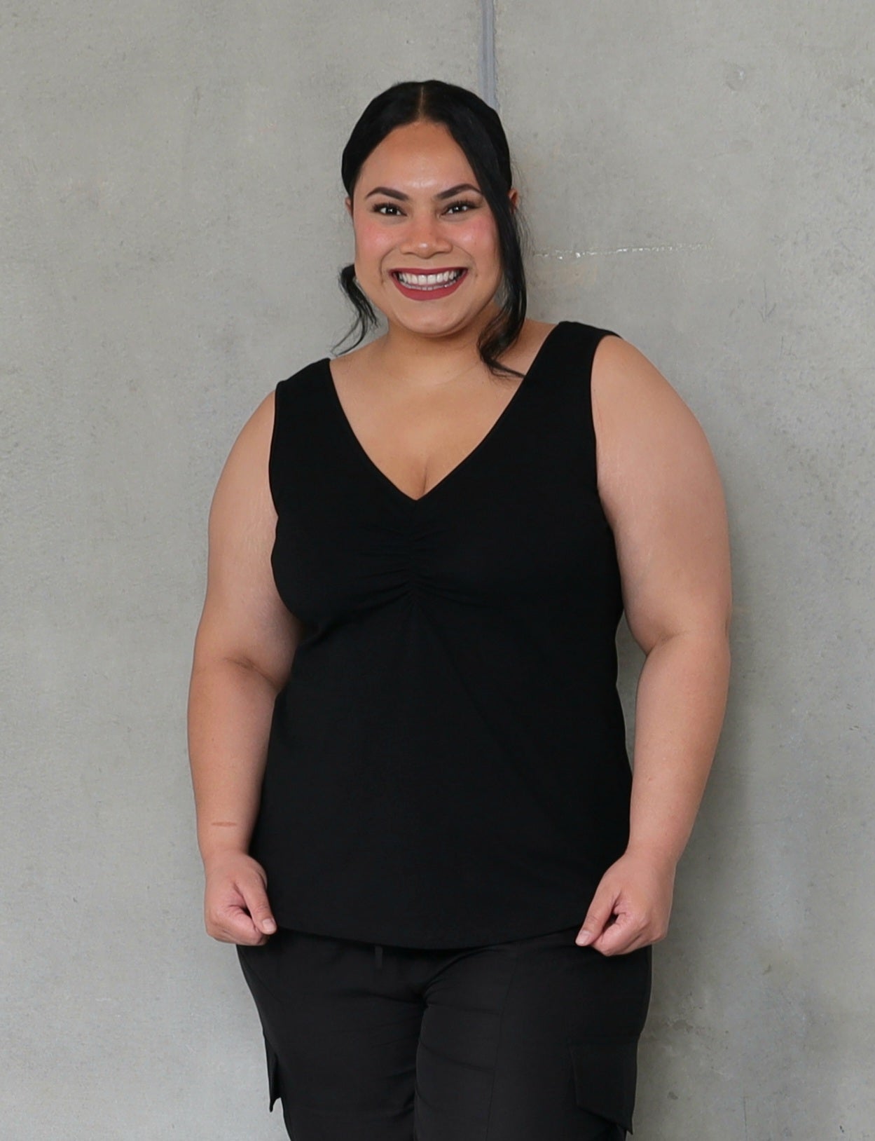LAVISH Shimmy Singlet - Isla-Maree