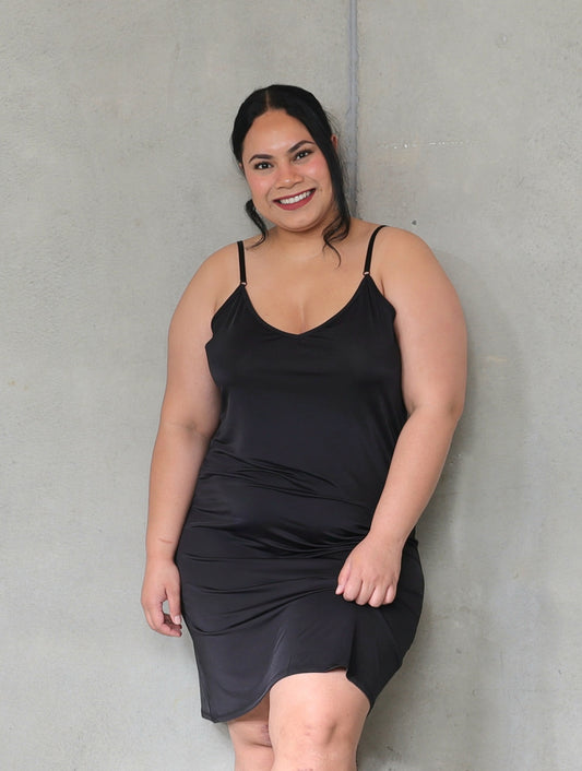 Underneath It All Slip - Black - Isla-Maree