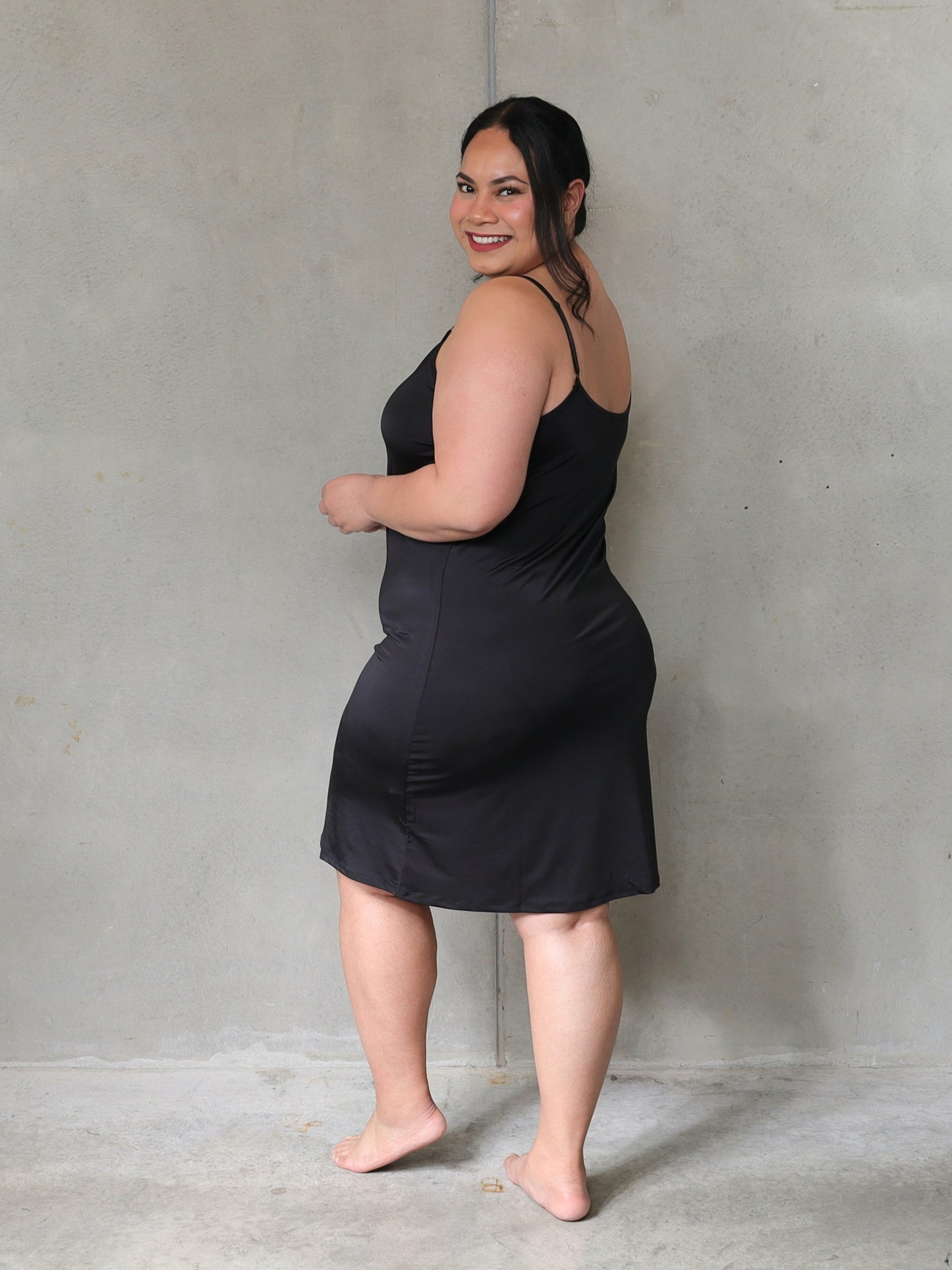 Underneath It All Slip - Black - Isla-Maree