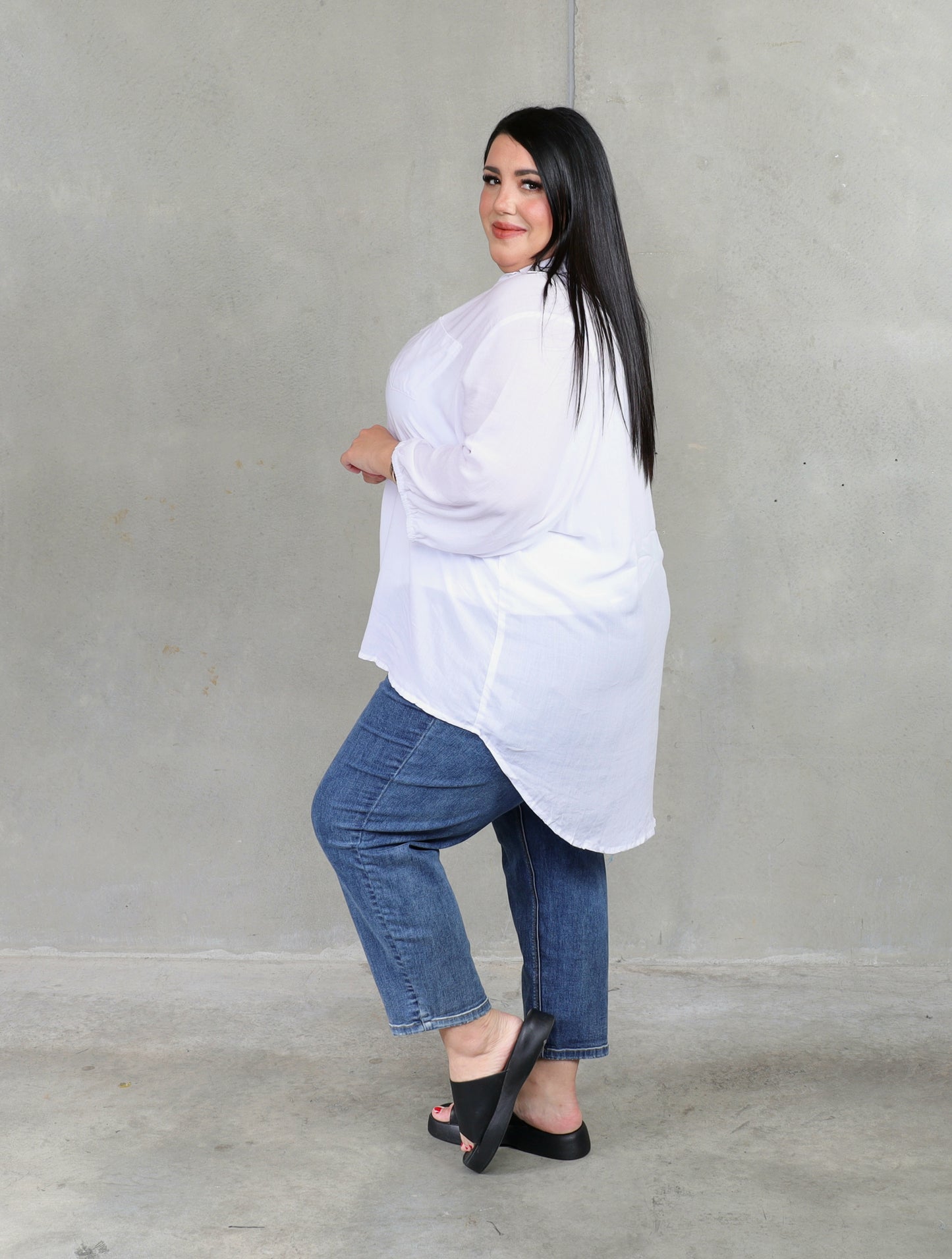 Haven Shirt - White - Isla-Maree
