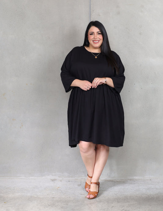 Willow Dress S/S - Black