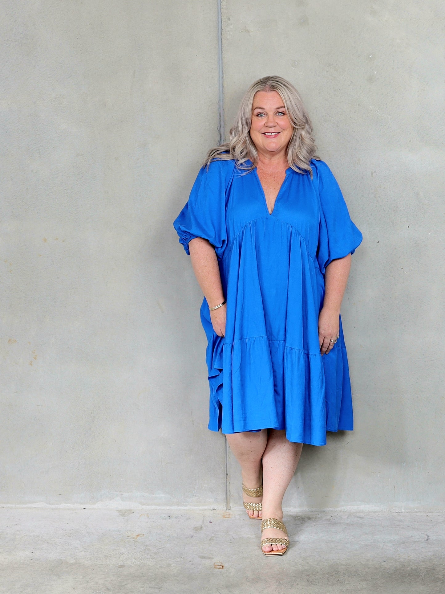 Mamma Mia Dress - Azzurro