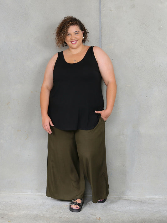 Layering Singlet - Black