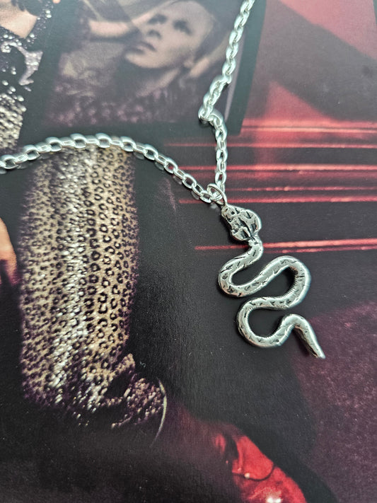 Silver Serpent Necklace