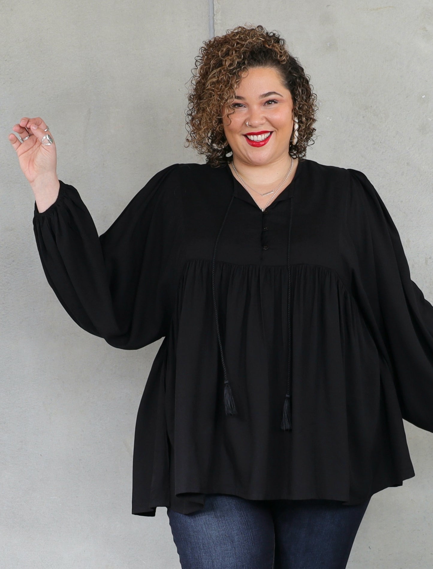 Monet Blouse - Black