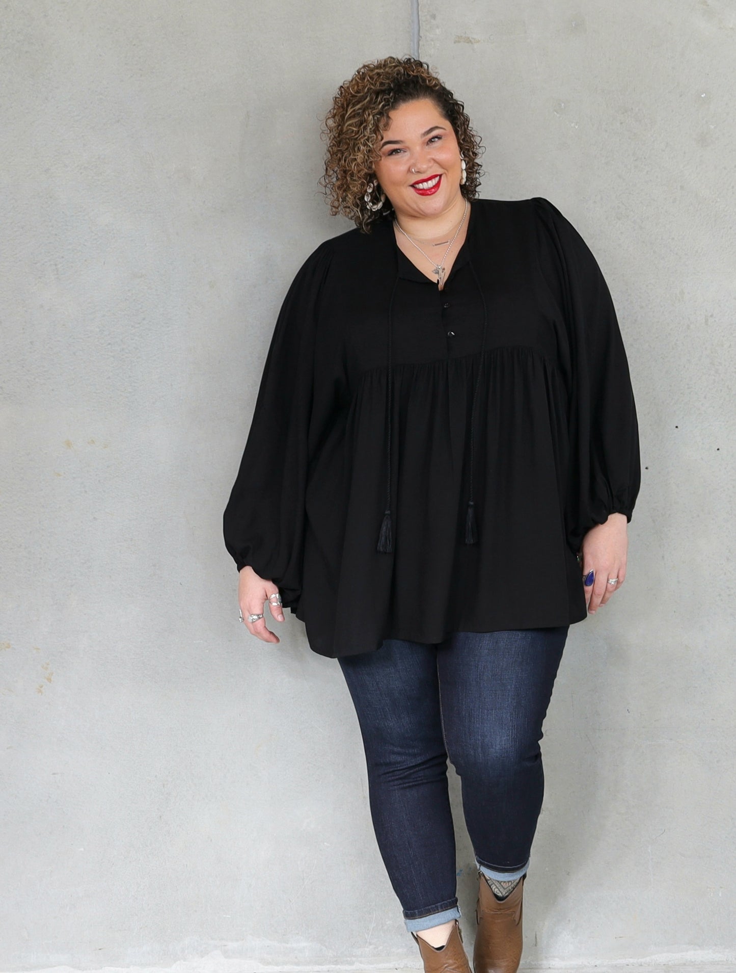 Monet Blouse - Black