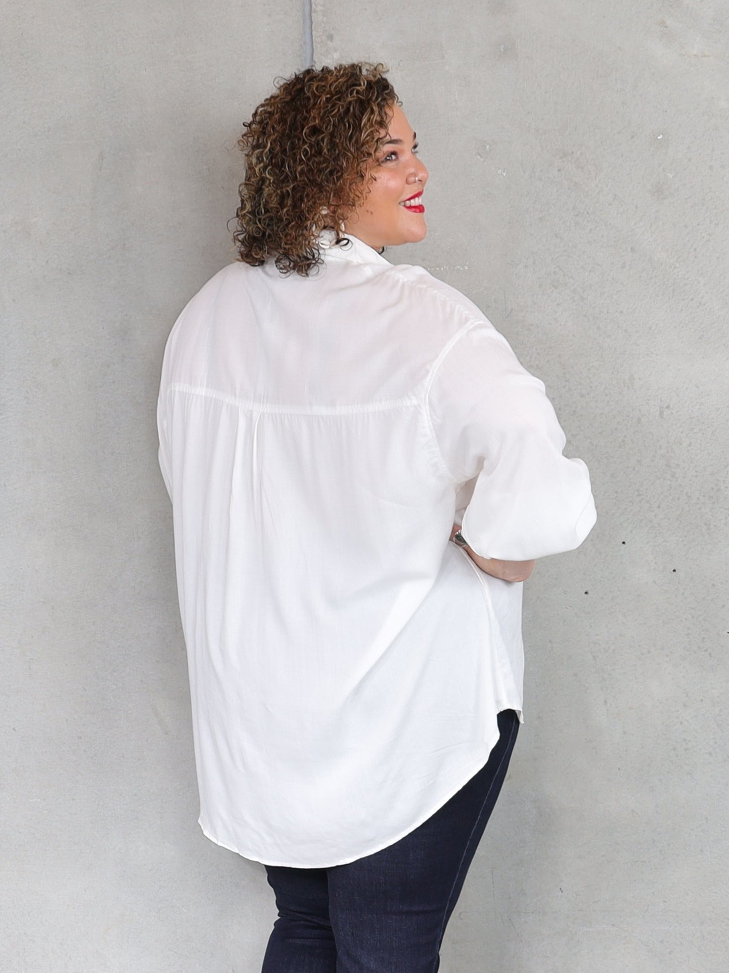 Boyfriend Shirt - French Vanilla