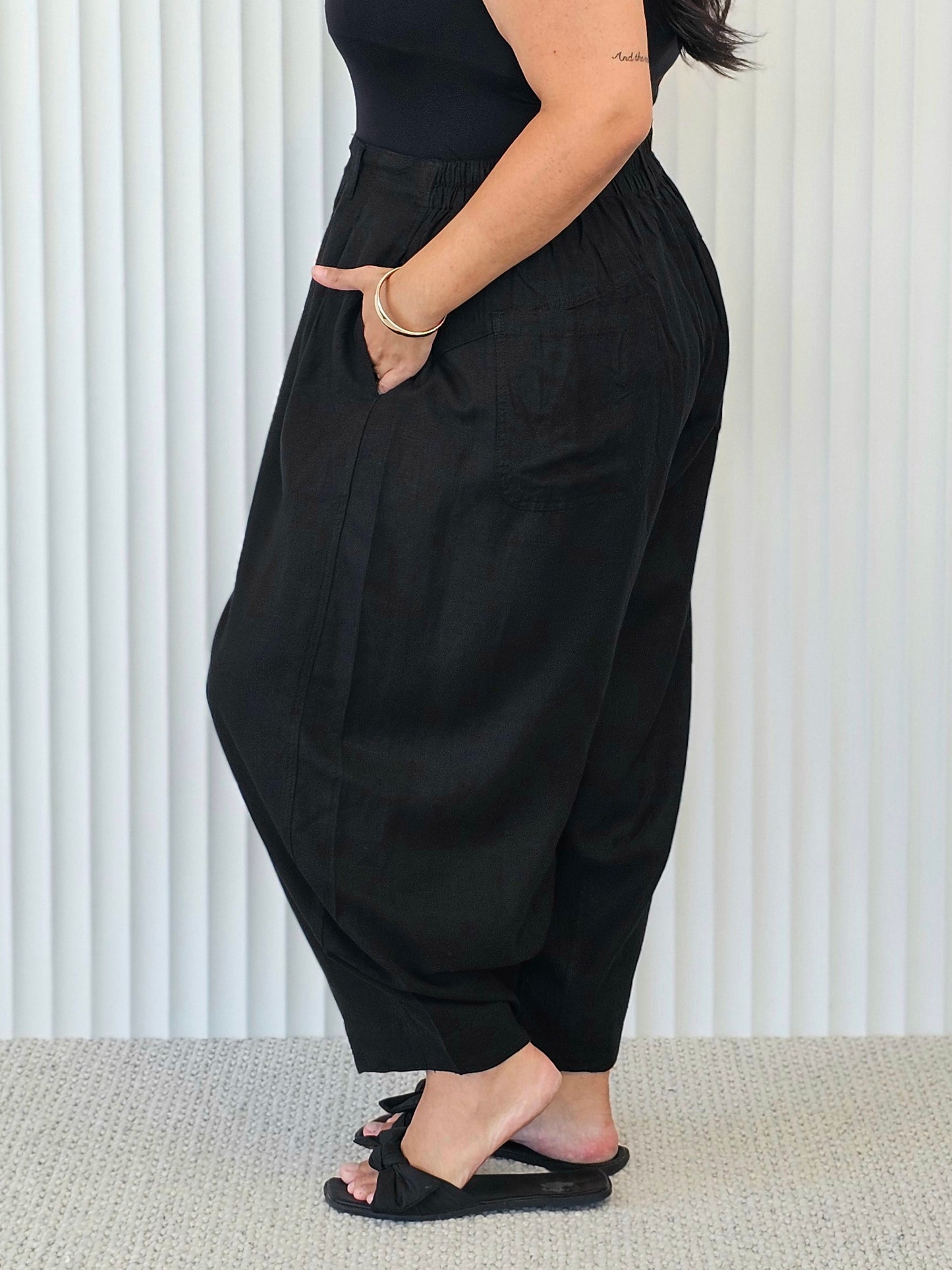 Let's Dance Pant - Liquorice - Isla-Maree