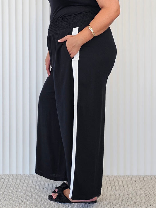 Resort Pant - White Stripe