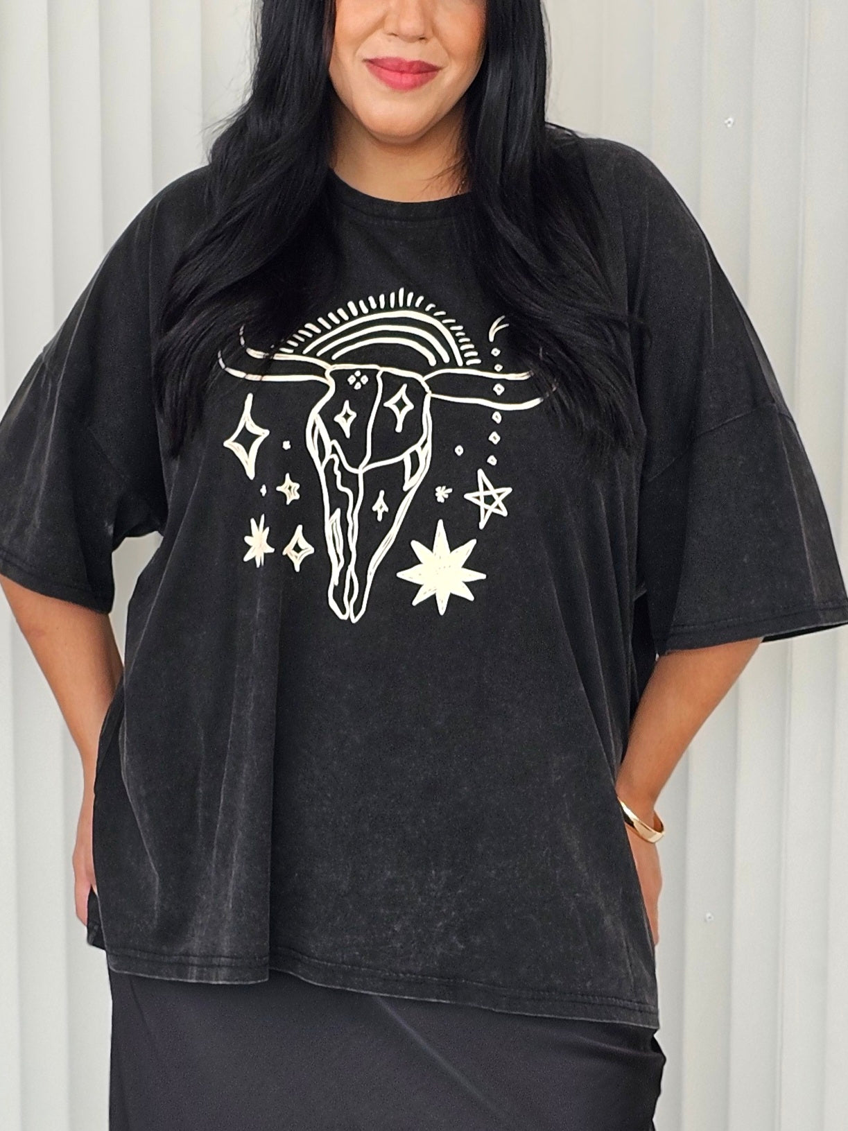 Boxy Tee - Desert Road