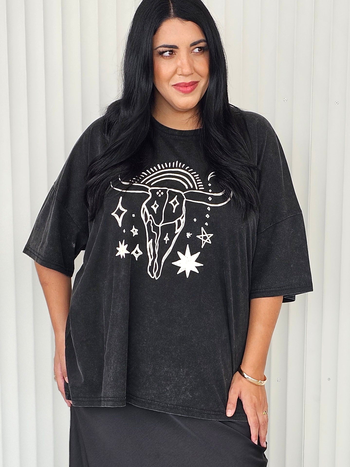 Boxy Tee - Desert Road