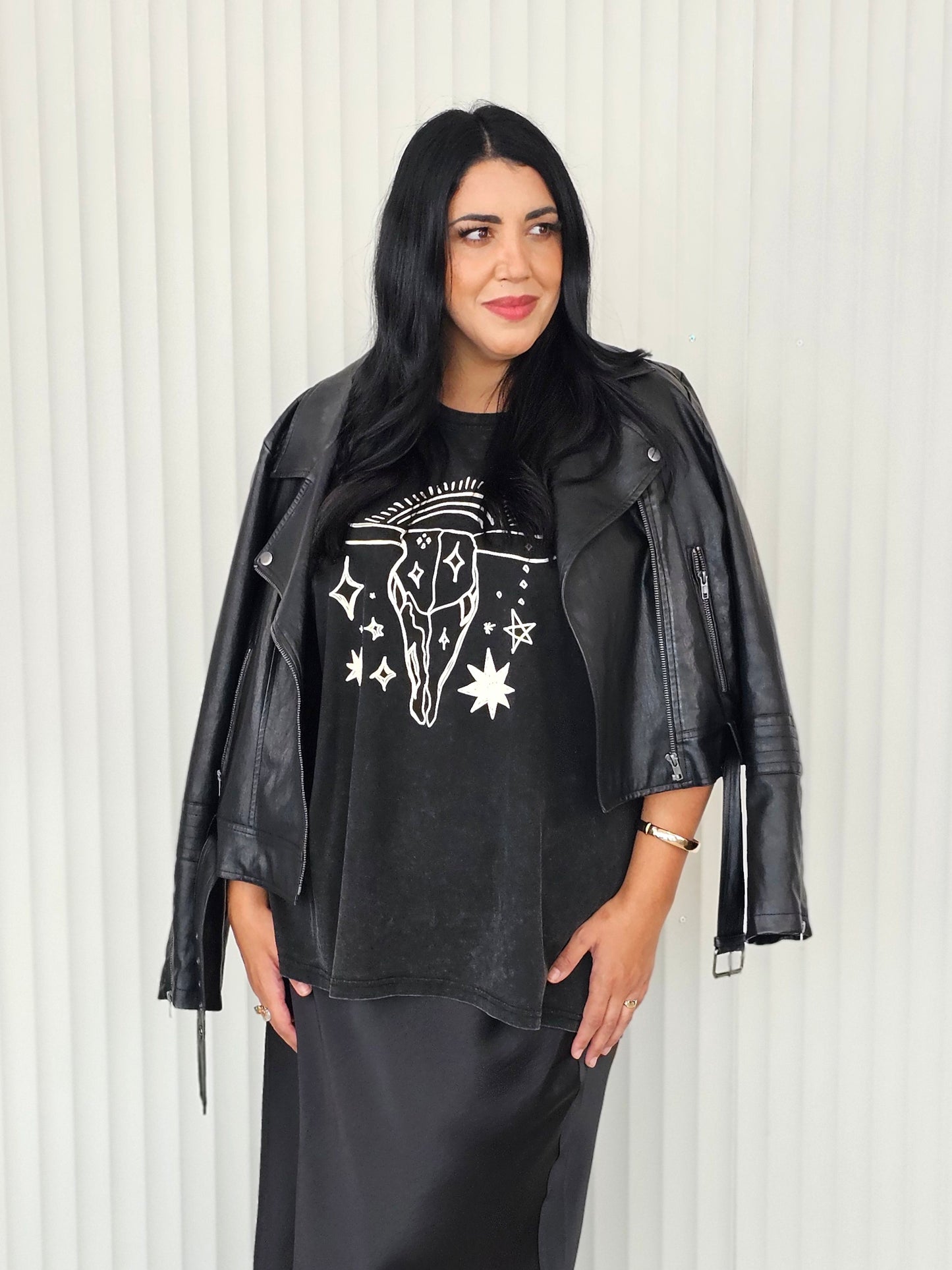 Boxy Tee - Desert Road