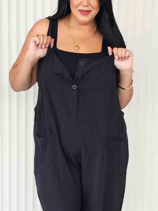 Eileen Jumpsuit  - Black