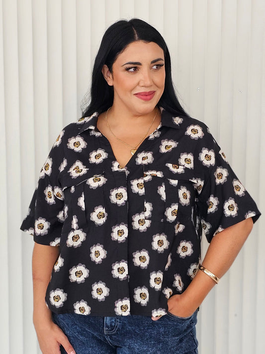 Raffles Shirt - Poppy