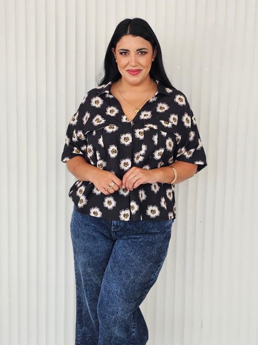 Raffles Shirt - Poppy