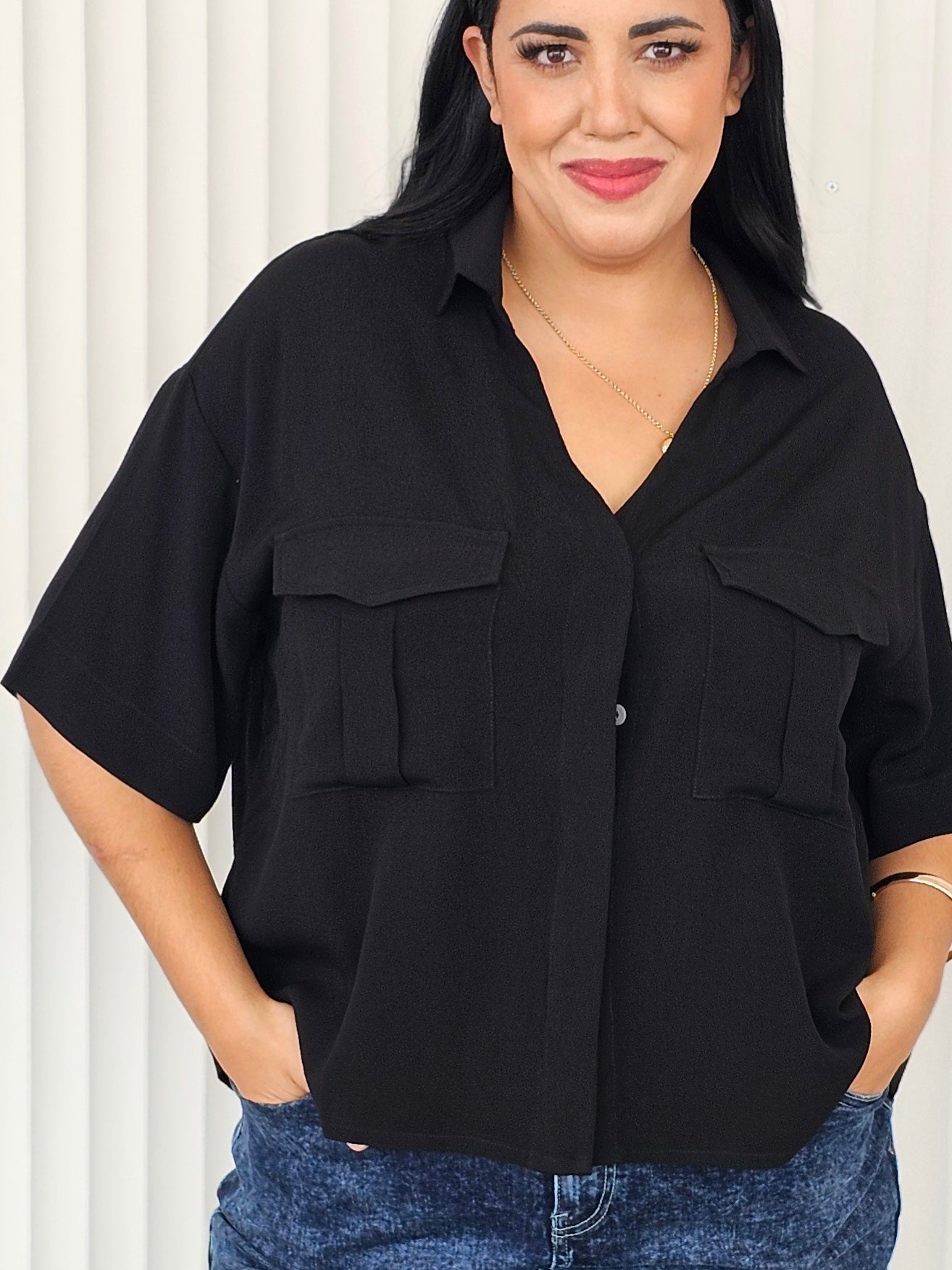 Raffles Shirt - Black