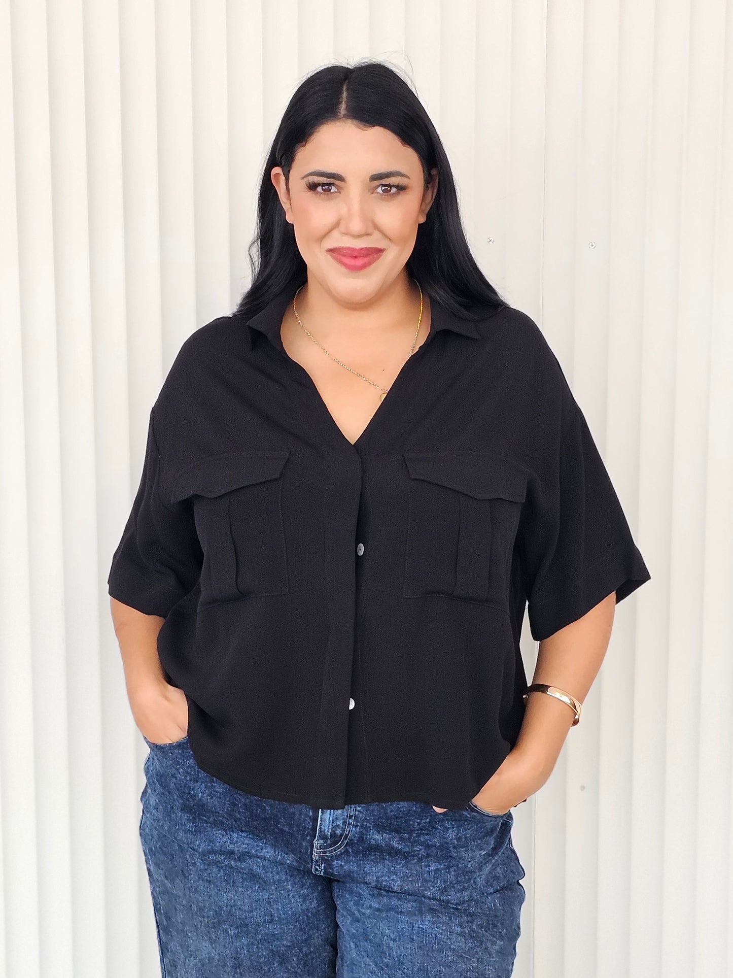 Raffles Shirt - Black