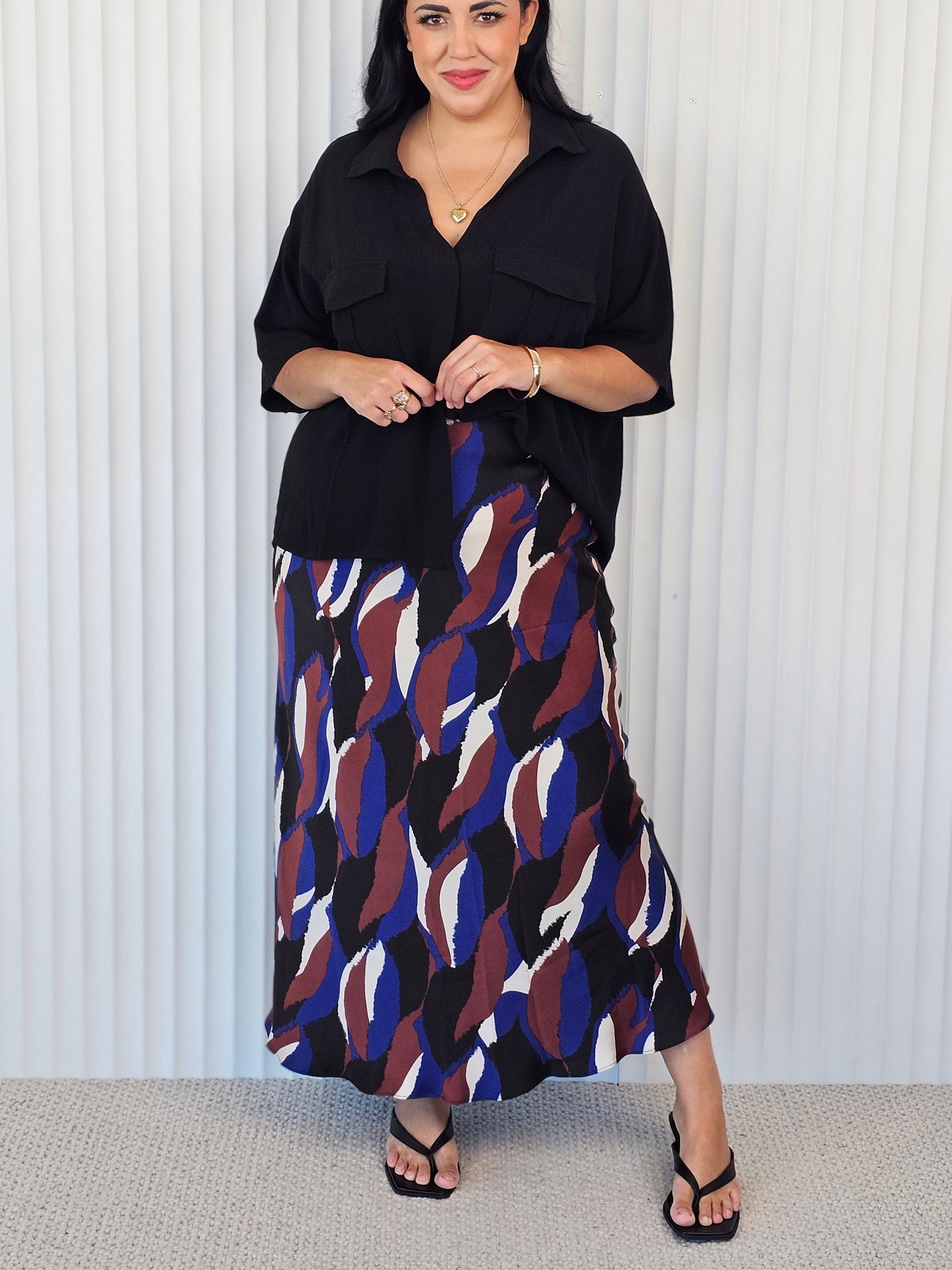 Jessica Bias Skirt - Venetian