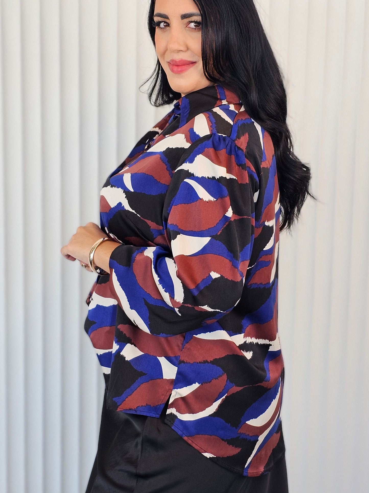 Night Fever Blouse - Venetian