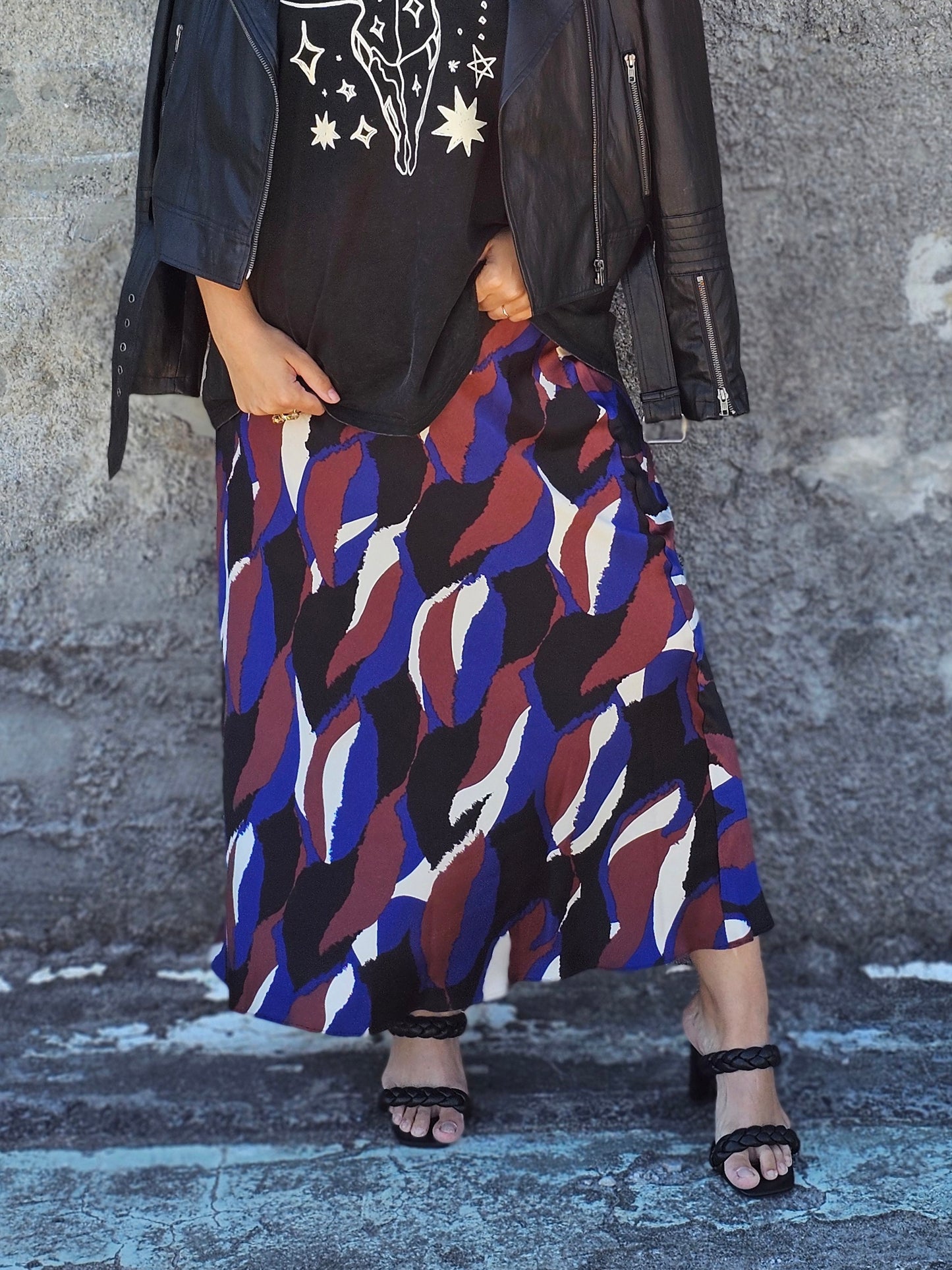 Jessica Bias Skirt - Venetian