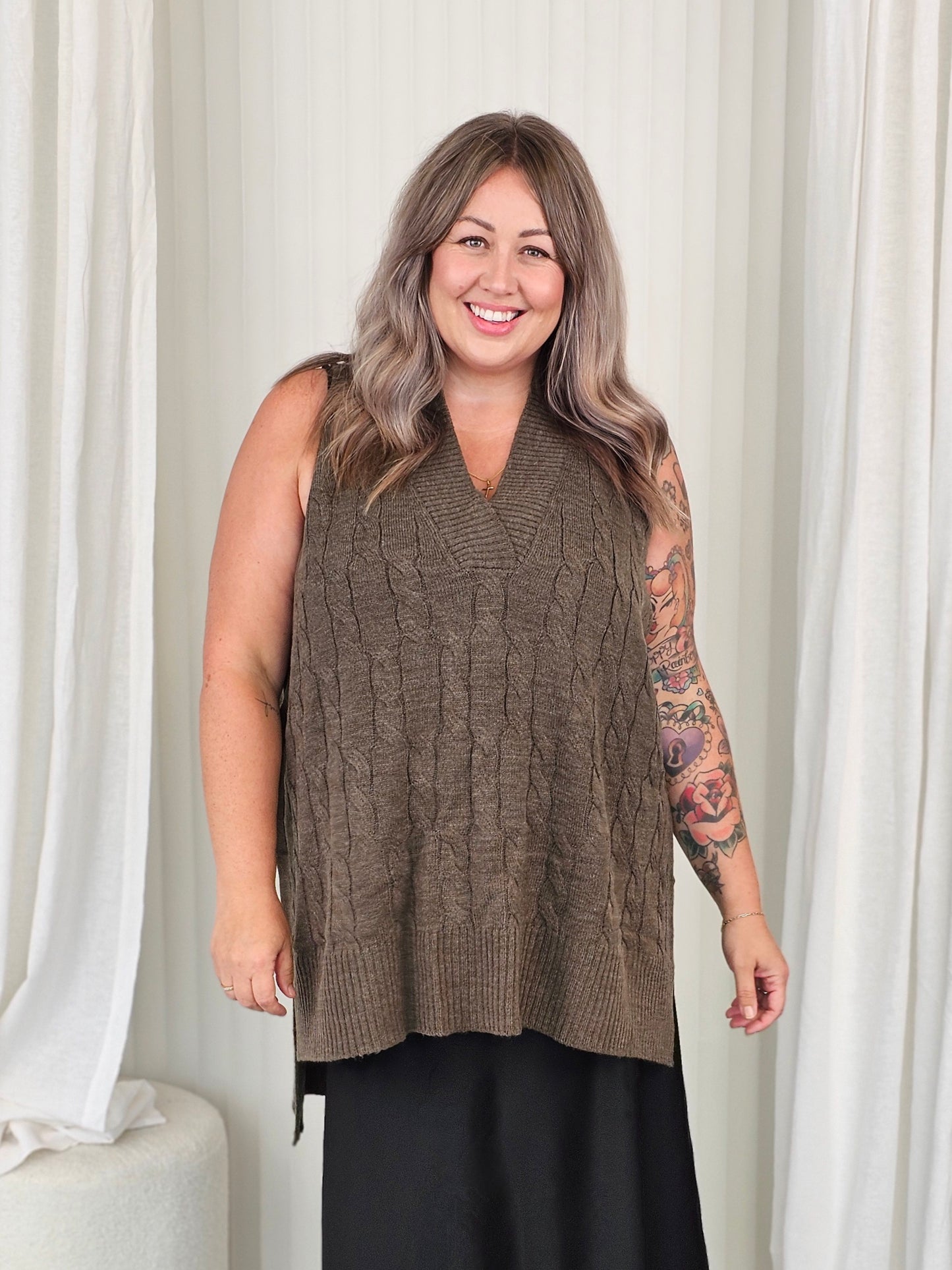 Blake Vest - Moss
