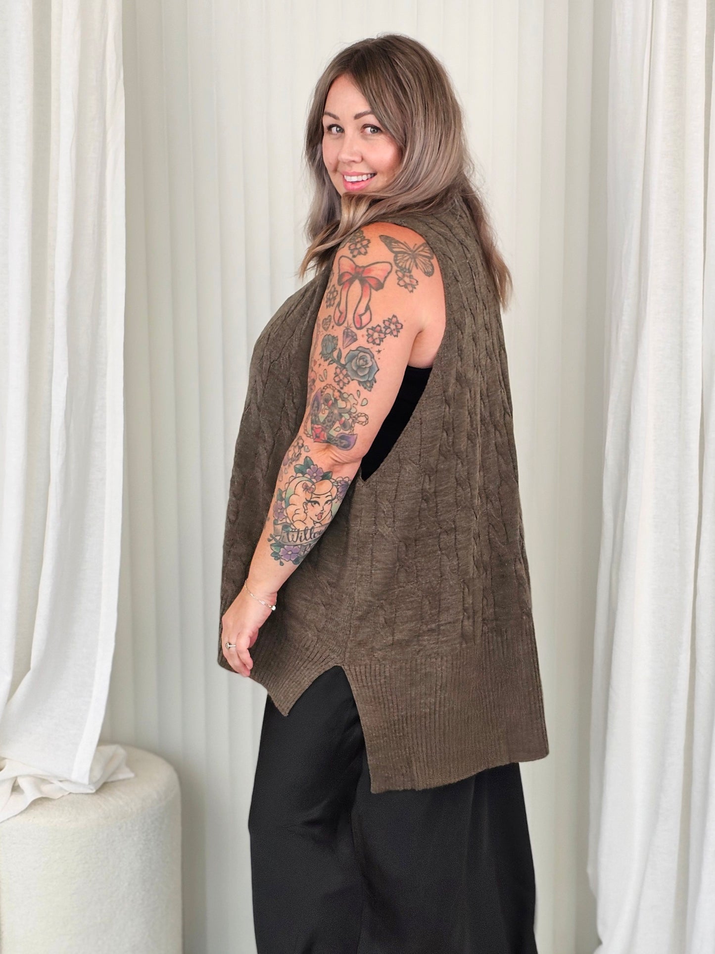 Blake Vest - Moss