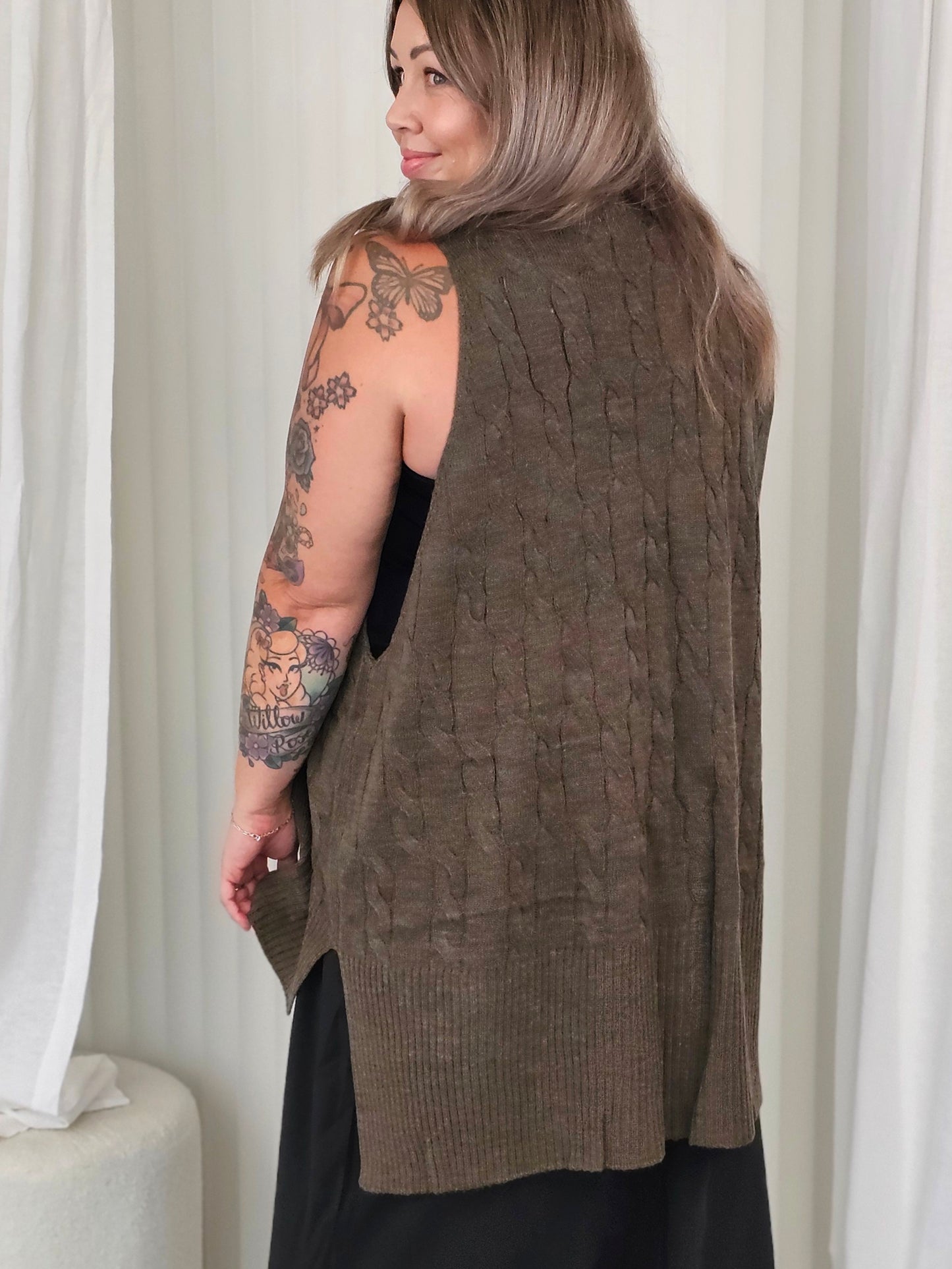 Blake Vest - Moss