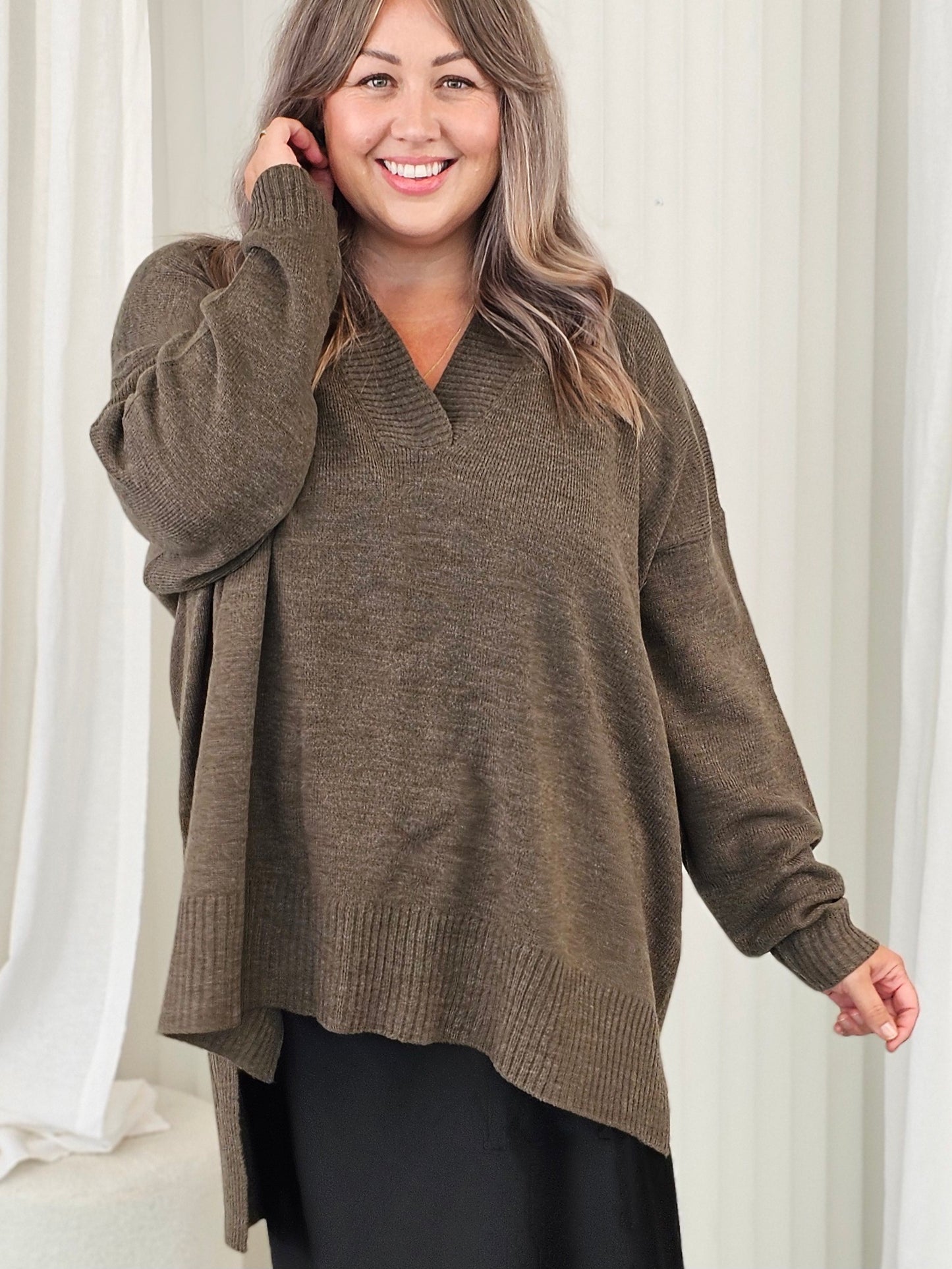 Hudson Jumper - Moss