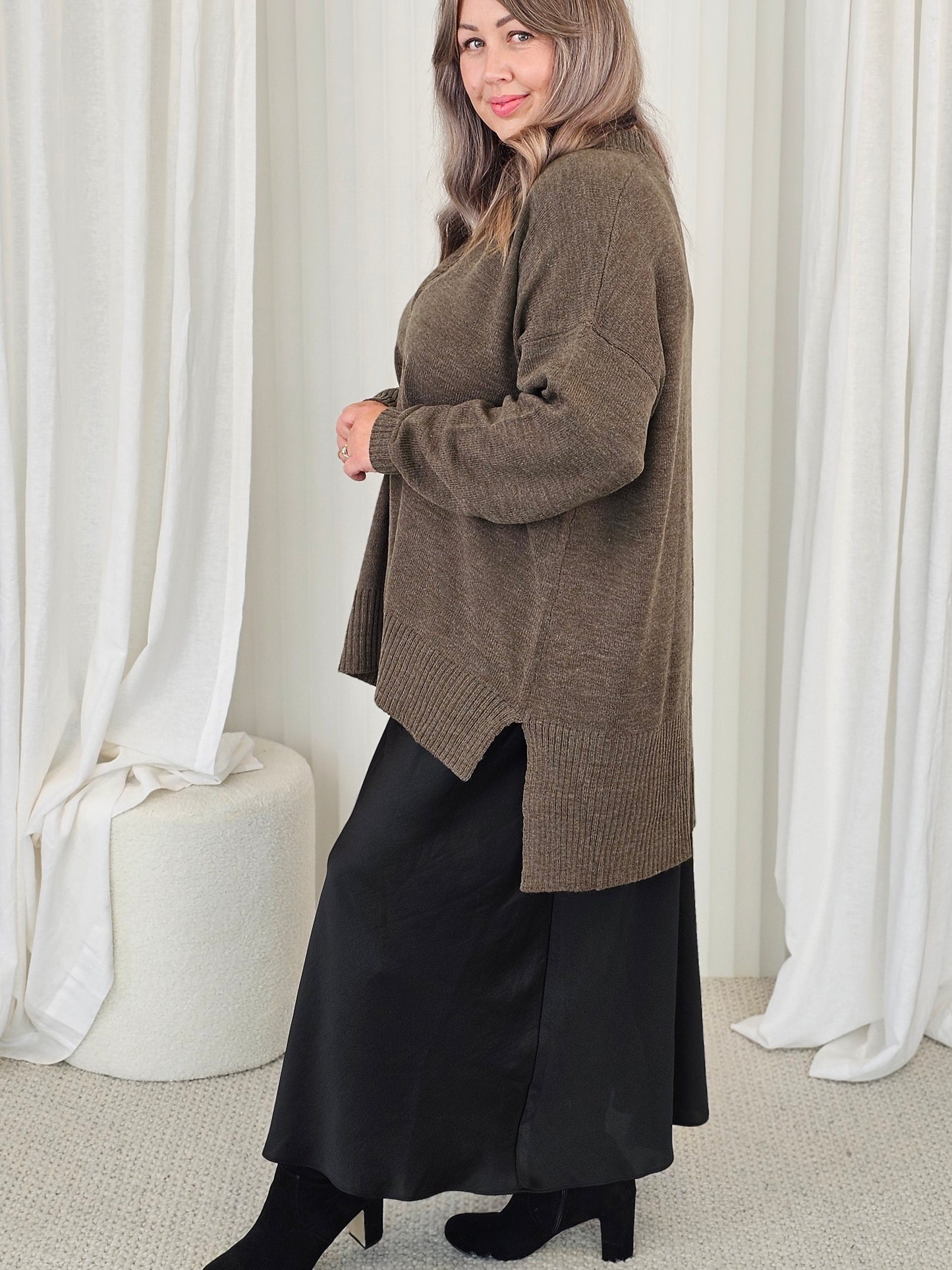 Hudson Jumper - Moss