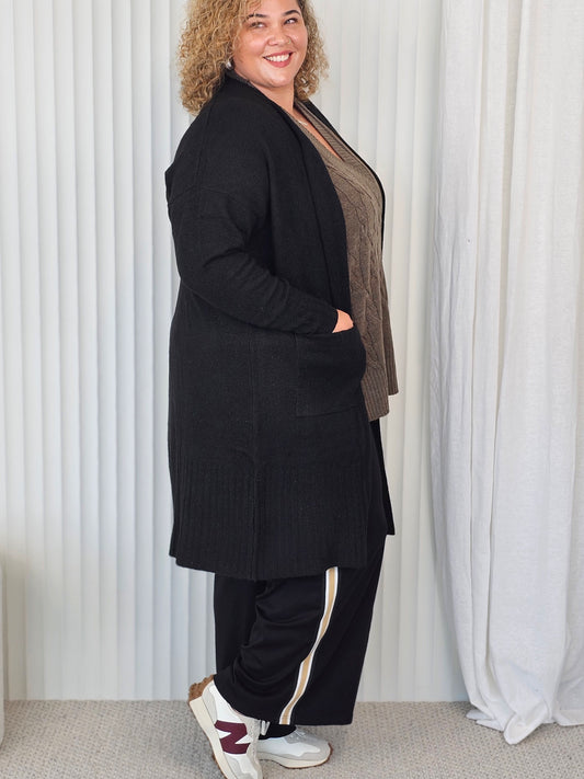 Grandpa Cardi - Black