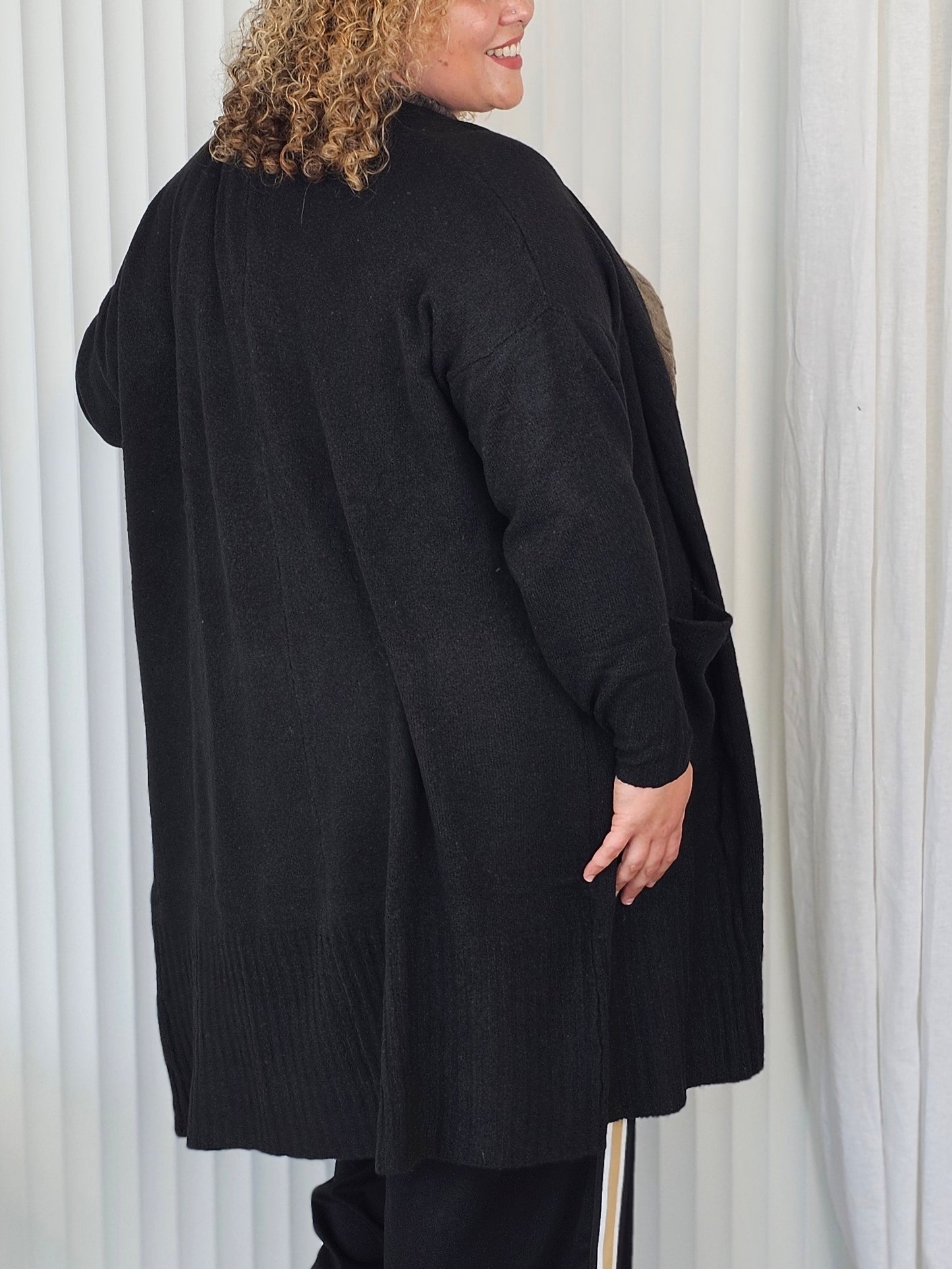 Grandpa Cardi - Black