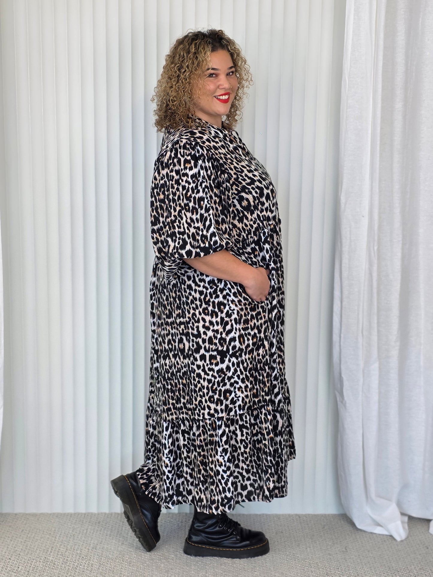 Delilah Dress - Jungle