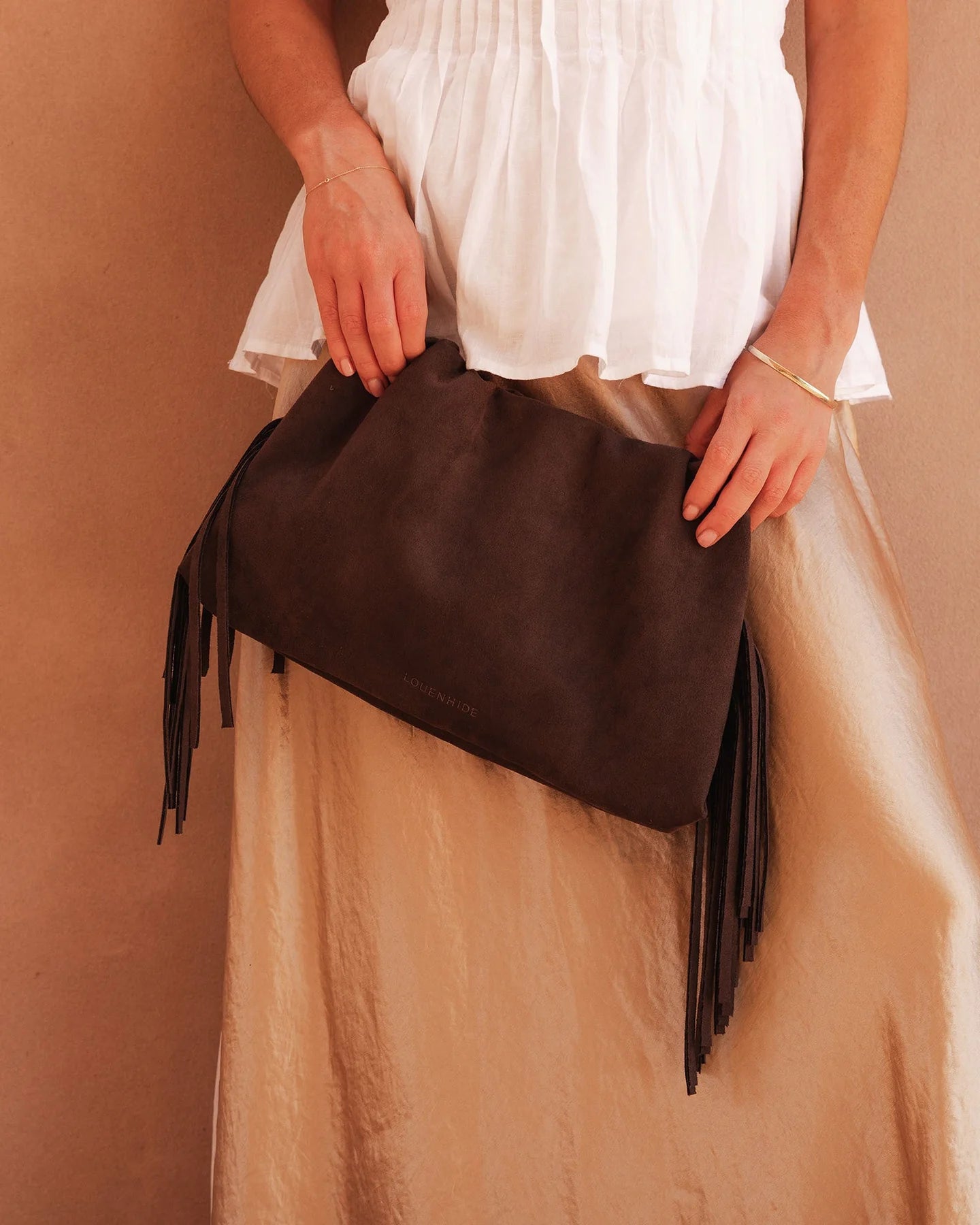 Louenhide Reese Shoulder Bag - Chocolate