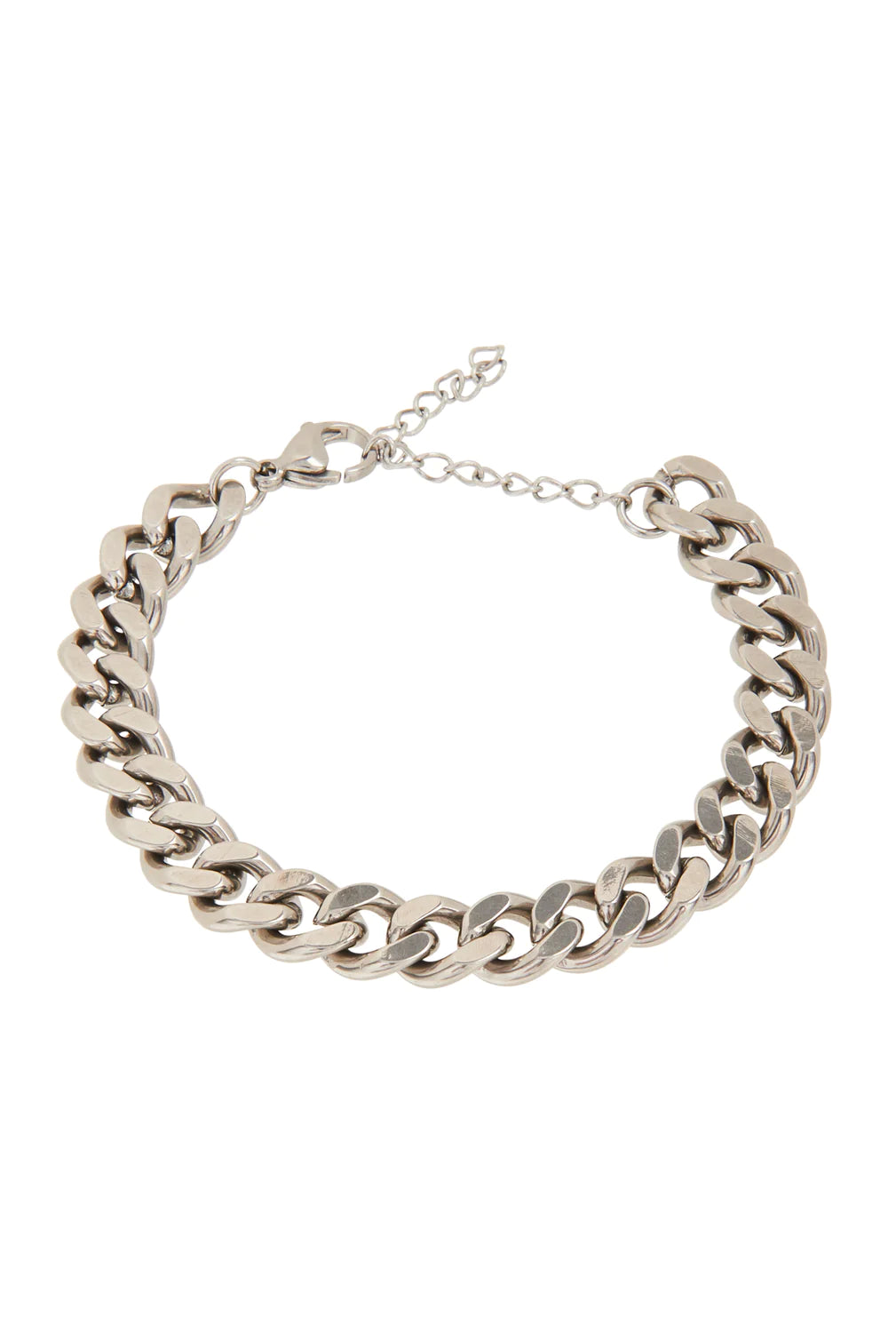 eb&ive Meta Chain Bracelet - Silver