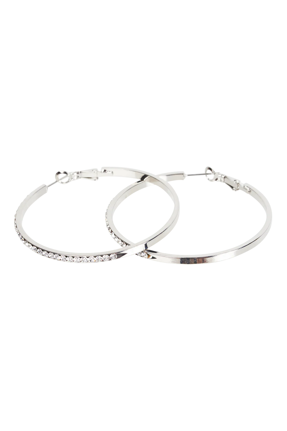 eb&ive Lujo Hoop Earring - Silver