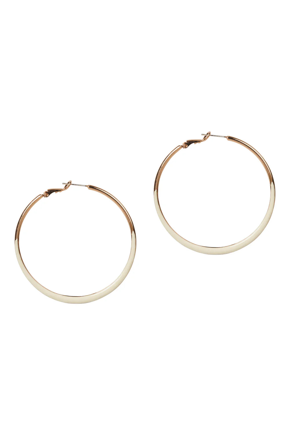 eb&ive Masa Hoop Earring - Ecru