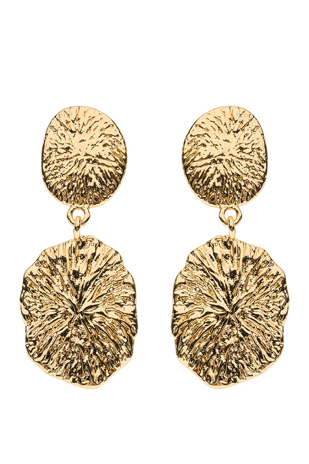 eb&ive Sansi Earring Gold Drop - Isla-Maree