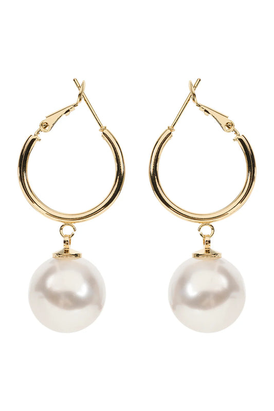 eb&ive Rumi Earring Cream Pearl - Isla-Maree