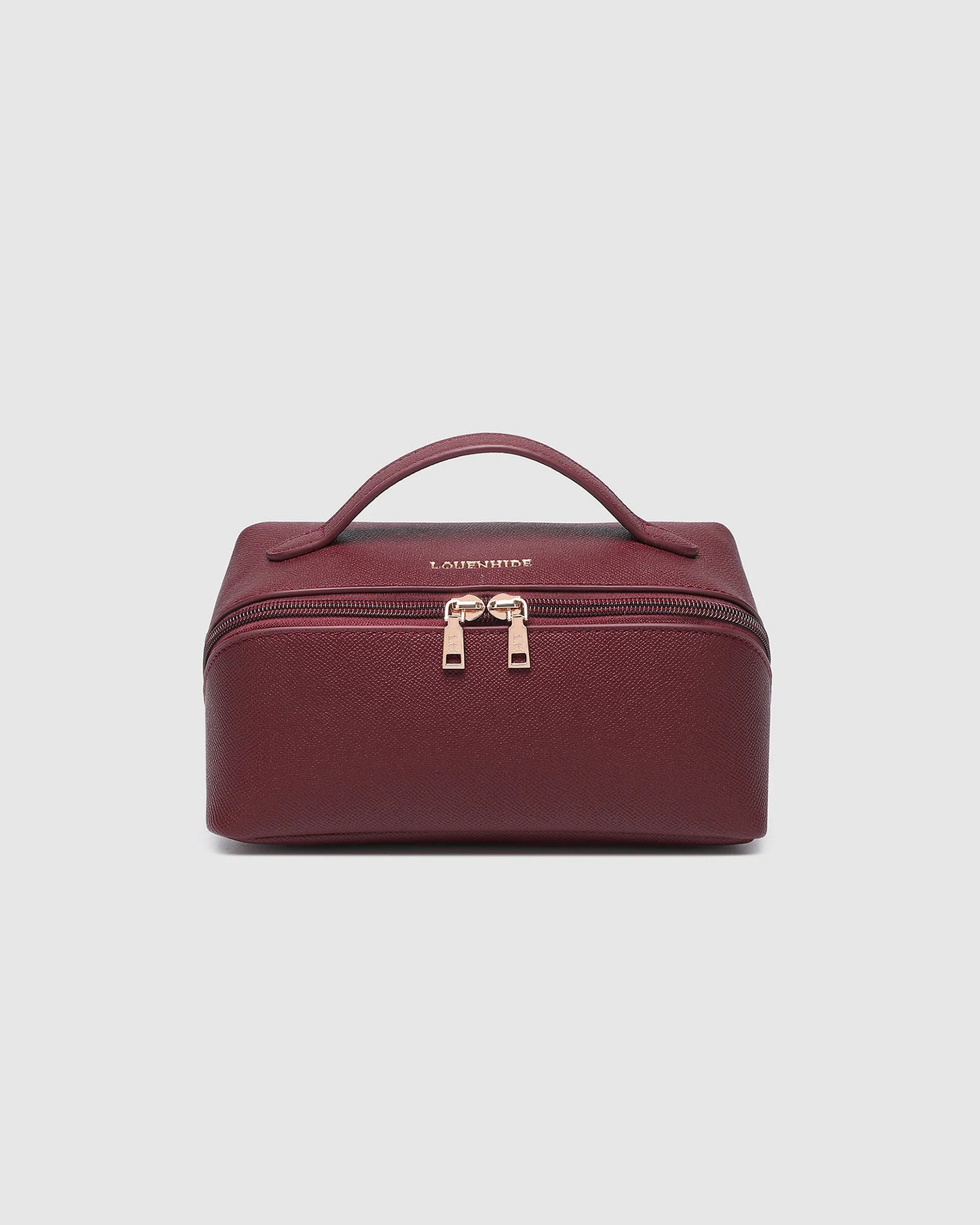 Louenhide Ellis Makeup Bag - Burgundy