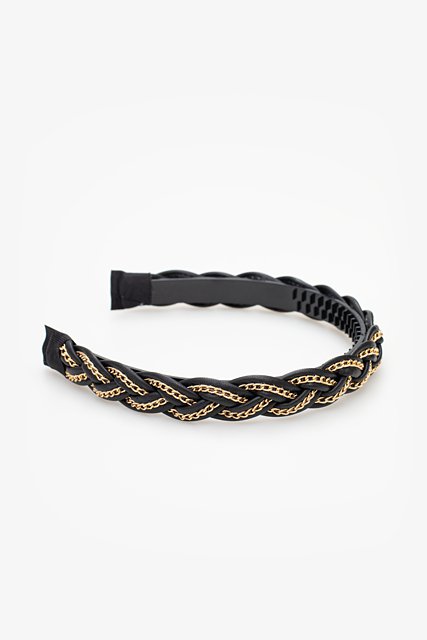 Antler Chain Headband - Black