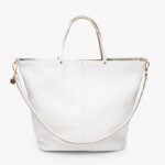 Hartley Reversible Tote - Bone & Gold