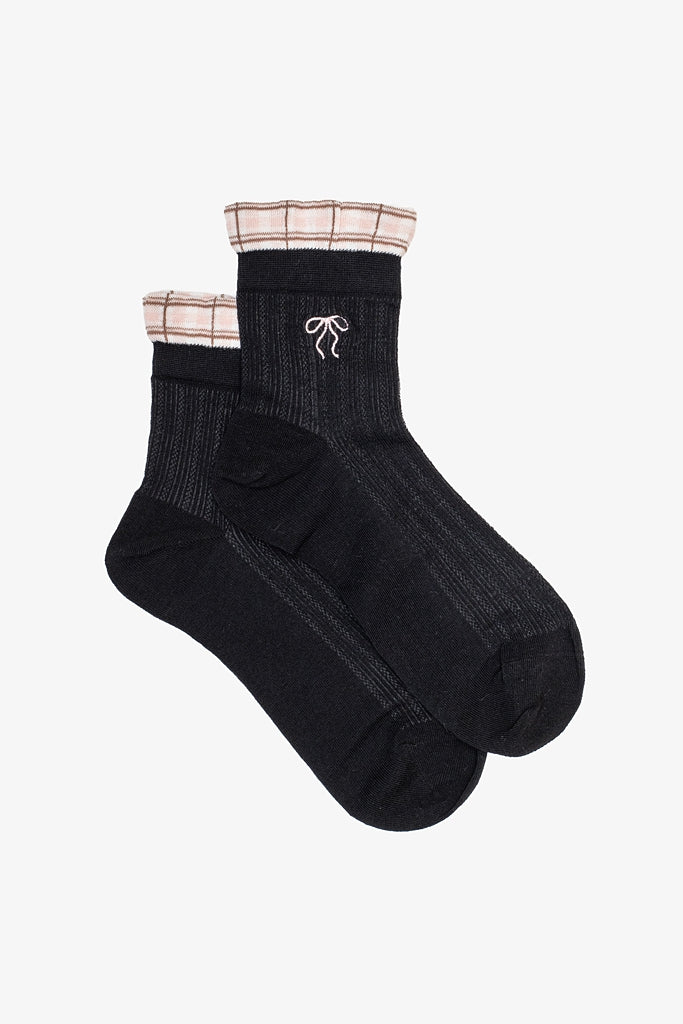 Antler Colette Bow Sock