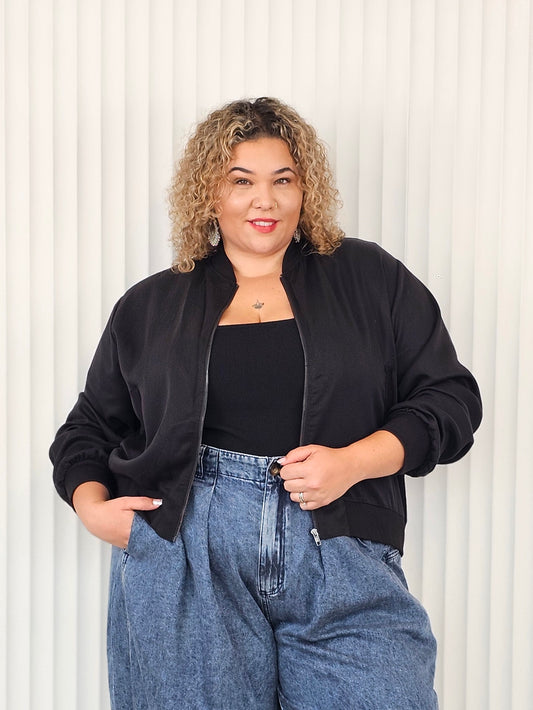 Cruise Control Bomber - Black