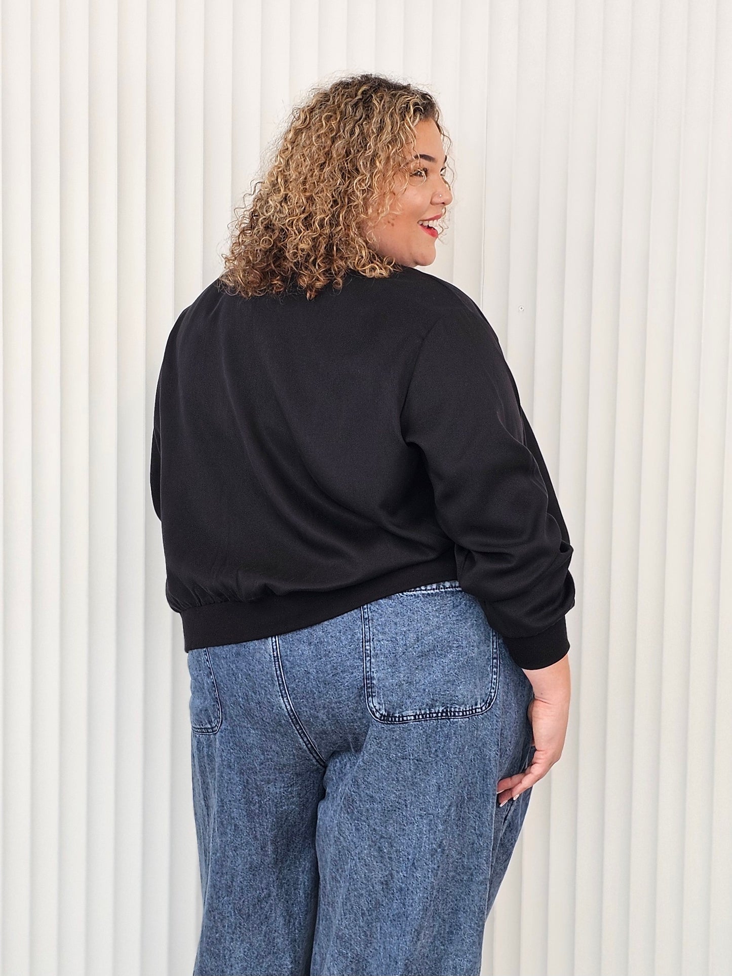 Cruise Control Bomber - Black